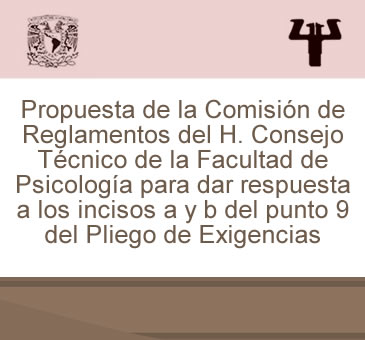 Propuesta de la Comisión de Reglamentos del H. Consejo Técnico