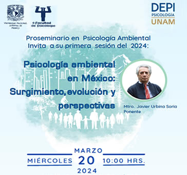 Conferencia -Psicología ambiental en México