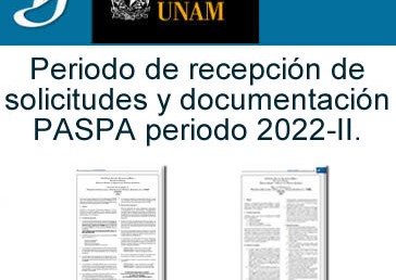 Recepción de solicitudes y documentación PASPA