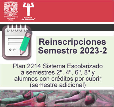 Indicaciones Reinscripciones Semestre 2023-2