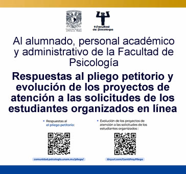 Respuestas al pliego petitorio y evolución de los proyectos