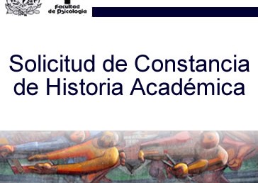 Solicitud de Constancia de Historia Académica