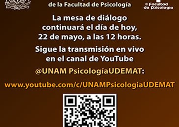La mesa de diálogo continuará el día de hoy, 22 de mayo.