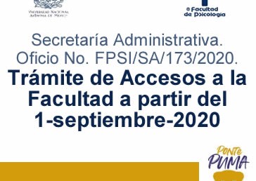 Trámite de Accesos a la Facultad