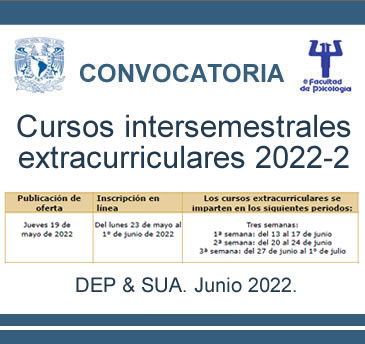 Cursos intersemestrales extracurriculares 2022-2
